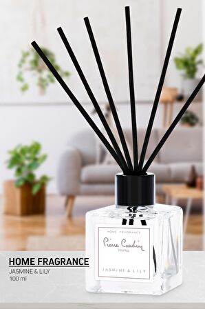 Pierre Cardin Reed Diffuser Çubuklu Oda Kokusu Jasmine & Lily 100 ml