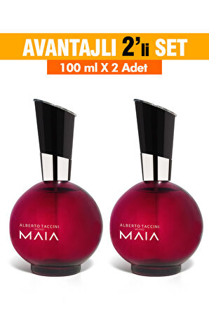 2'Li Set Alberto Taccini MAIA Kadın Parfümü -100 ml