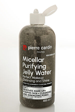 Pierre Cardin Gently Cleansing Micellar Water with Charcoal Powder & Green Tea-Makyaj Temizleme Suyu