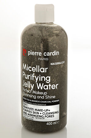 Pierre Cardin Gently Cleansing Micellar Water with Charcoal Powder & Green Tea-Makyaj Temizleme Suyu