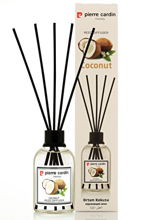 Pierre Cardin Reed Diffuser 110 ml - Coconut -  Hindistan Cevizi Ortam Kokusu