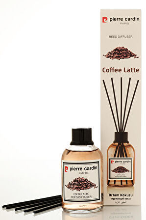 Pierre Cardin Reed Diffuser 110 ml - Coffe Latte - Sütlü Kahve Ortam Kokusu