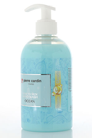 Pierre Cardin Kind to Skin Okyanus Kokulu E Vitaminli Nemlendirici Sıvı El Sabunu-480 ml