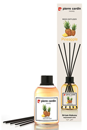 Pierre Cardin Reed Diffuser 110 ml  - Pineapple - Ananas - Oda Kokusu