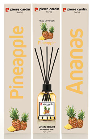 Pierre Cardin Reed Diffuser 110 ml  - Pineapple - Ananas - Oda Kokusu