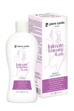 Pierre Cardin Intimate Whitening Wash with Licorice Extract-Meyan Kökü Özlü Beyazlatıcı Genital Bölge Temizleme Sıvısı-255 ml