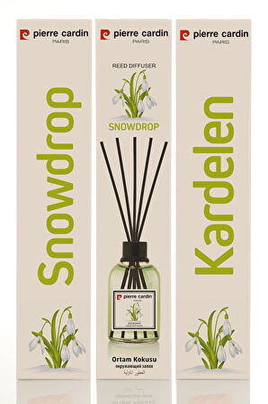 Pierre Cardin Reed Diffuser 110 ml – Snowdrop – Kardelen Oda Kokusu