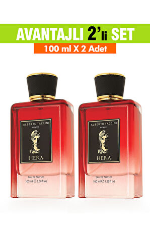 2'Li Set  Alberto Taccini  HERA Kadın Parfümü - 100 ml