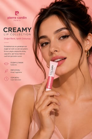 Pierre Cardin Creamy Lipstick Light Pink 002