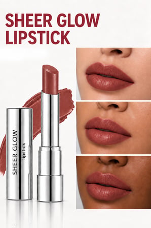 Pierre Cardin Sheer Glow Lipstick - Parlak Bitişli Nemlendirici Ruj - Planet Gaia - 013