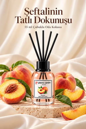 Pierre Cardin Reed Diffuser 55 ml - Peach - Oda Kokusu