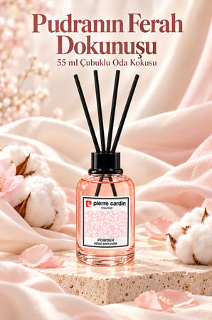 Pierre Cardin Reed Diffuser 55 ml - Powder - Oda Kokusu