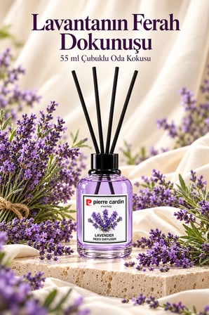 Pierre Cardin Reed Diffuser 55 ml - Lavender - Oda Kokusu