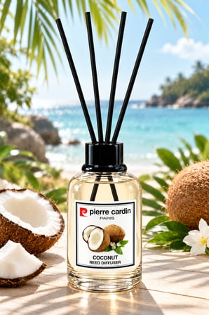 Pierre Cardin Reed Diffuser 55 ml - Coconut - Oda Kokusu