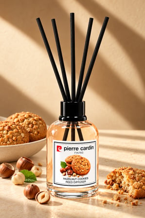 Pierre Cardin Reed Diffuser 110 ml Hazelnut Cookies- Fındıklı Kurabiye Oda Kokusu