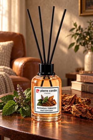 Pierre Cardin Reed Diffuser 55 ml - Patchouli Tobacco - Oda Kokusu