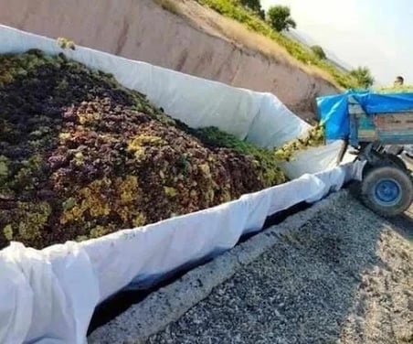 4x5 Beyaz Ebatlı PVC Branda Gölgelik Su Geçirmez Çadır - 140 gr/m²