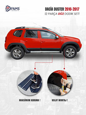 Dacia Duster 2010-2017 Uyumlu Dodik Seti 12 Parça (Baskısız) Düz