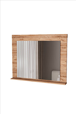 DF06102 Raflı Dekoratif Duvar Aynası Makyaj Aynası