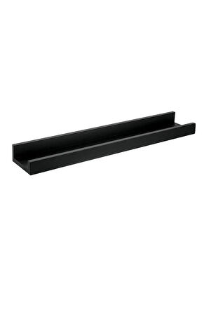 Duvar Raf (Siyah 50cm x 10cm)
