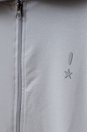 Kapüşonlu Fermuarlı Çift Cepli Unisex Eşofman Takımı