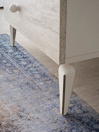 Petra 2 Kapaklı Aynalı Elbise Dolabı Gardrop 120x55x200 