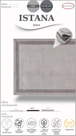 Modern, Yüksek Kaliteli Salon Halısı ISTANA IS03A