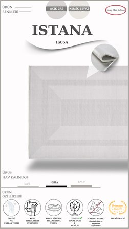Modern, Yüksek Kaliteli Salon Halısı ISTANA IS05A