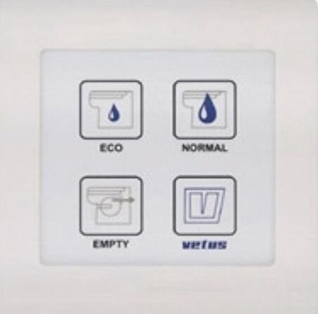 Marintek Su geçirmez elektronik kumanda paneli. Vetus TMW tuvalet için