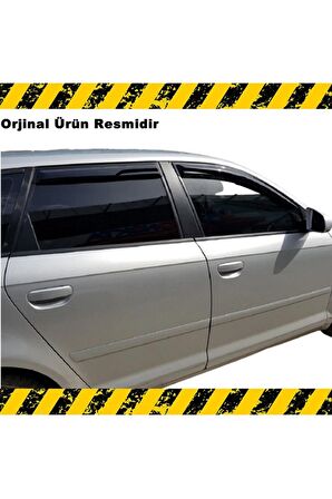 Audi A3 Mügen Cam Rüzgarlığı Hb 2004 - 2013 Arası 4 Lü Set