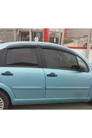 Citroen C3 Mügen Cam Rüzgarlığı 2003-2010 Arası 4 Lü Takım