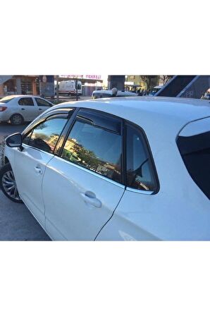 Citroen C4 Mügen Cam Rüzgarlığı Hb 2012-2017 Arası 4'Lü Takım