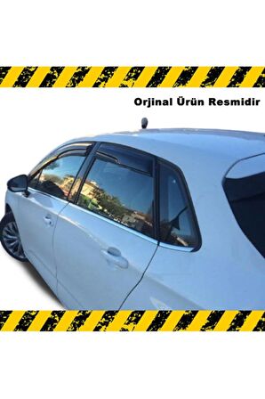 Citroen C4 Mügen Cam Rüzgarlığı Hb 2012-2018 Arası 4 Lü Set