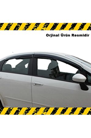 Fiat Linea Mügen Cam Rüzgarlığı 2007-2019 Arası 4 Lü Set