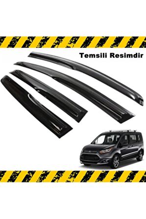 Ford Connect Mügen Cam Rüzgarlığı 2014-2020 Arası Yeni Kasa 4 Lü Set