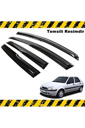 Ford Fiesta Mügen Cam Rüzgarlığı 1990 - 2002 Arası 4 Lü Set