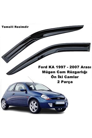 Ford KA Mügen Cam Rüzgarlığı 1997-2007 Arası Ön İki Camlar 2 Li Set Mügen Cam Rüzgarlığı - caraks
