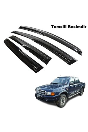 Ford Ranger Mügen Cam Rüzgarlığı 1999-2009 Arası 4 Lü Takım