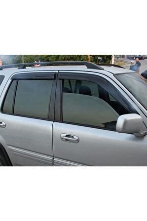 Honda Crv Mügen Cam Rüzgarlığı 1997-2001 Arası 4 Lü Takım