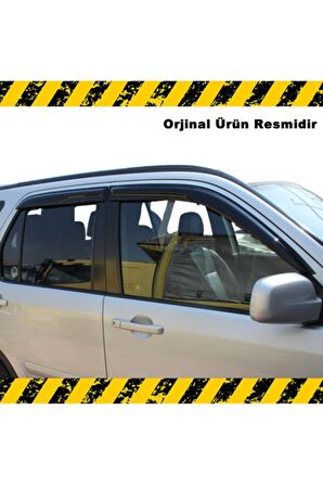 Honda Crv Mügen Cam Rüzgarlığı 2002 - 2007 Arası 4 Lü Set