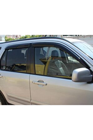 Honda Crv Mügen Cam Rüzgarlığı 2002-2007 Arası 4 Lü Takım