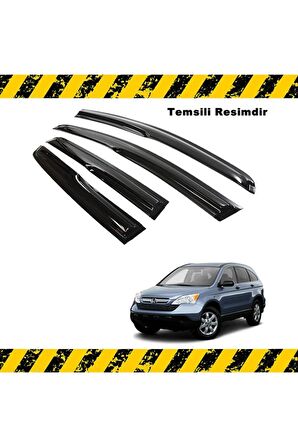 Honda Crv Mügen Cam Rüzgarlığı 2007-2012 Arası 4 Lü Takım