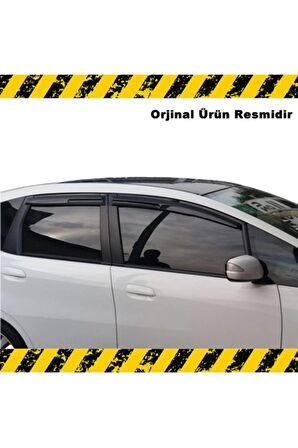 Honda Jazz Mügen Cam Rüzgarlığı 2009 - 2011 Arası 4 Lü Set