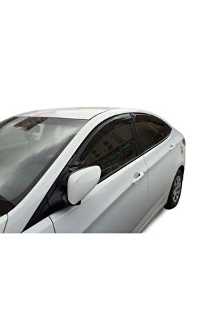 Hyundai Accent Blue Mügen Cam Rüzgarlığı 2011-2019 Arası 4 Lü Takım