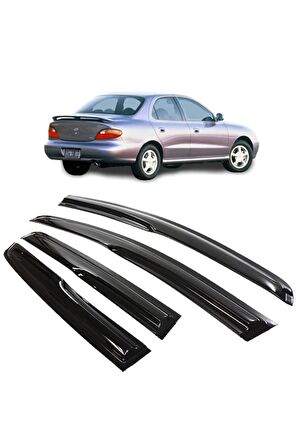 Hyundai Elantra Mügen Cam Rüzgarlığı 1996 - 2001 Arası 4 Lü Set