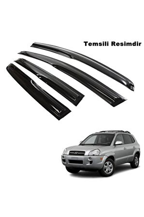 Hyundai Tucson Mügen Cam Rüzgarlığı 2005-2010 Arası 4 Lü Takım