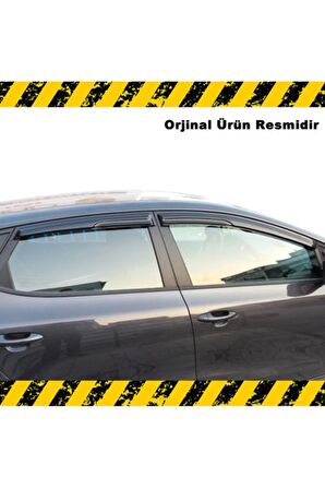 Kia Ceed Mügen Cam Rüzgarlığı 2012 - 2017 Arası 4 Lü Set