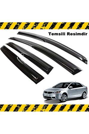 Kia Cerato Mügen Cam Rüzgarlığı 2009-2015 Arası 4 Lü Set