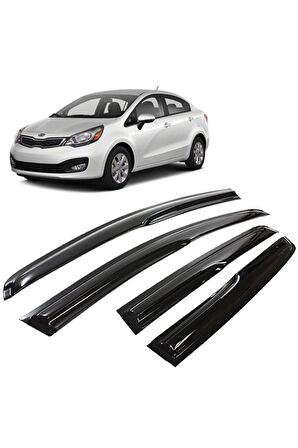 Kia Rio Sedan Mügen Cam Rüzgarlığı 2011-2017 Arası 4 Lü