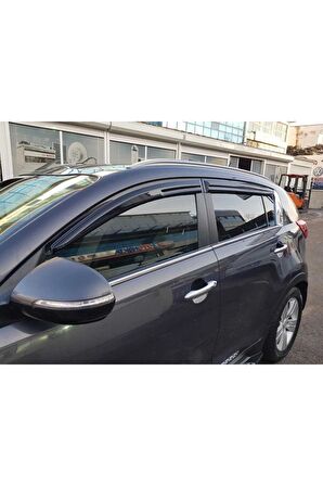Kia Sportage Mügen Cam Rüzgarlığı 2010-2015 Arası 4 Lü Set
